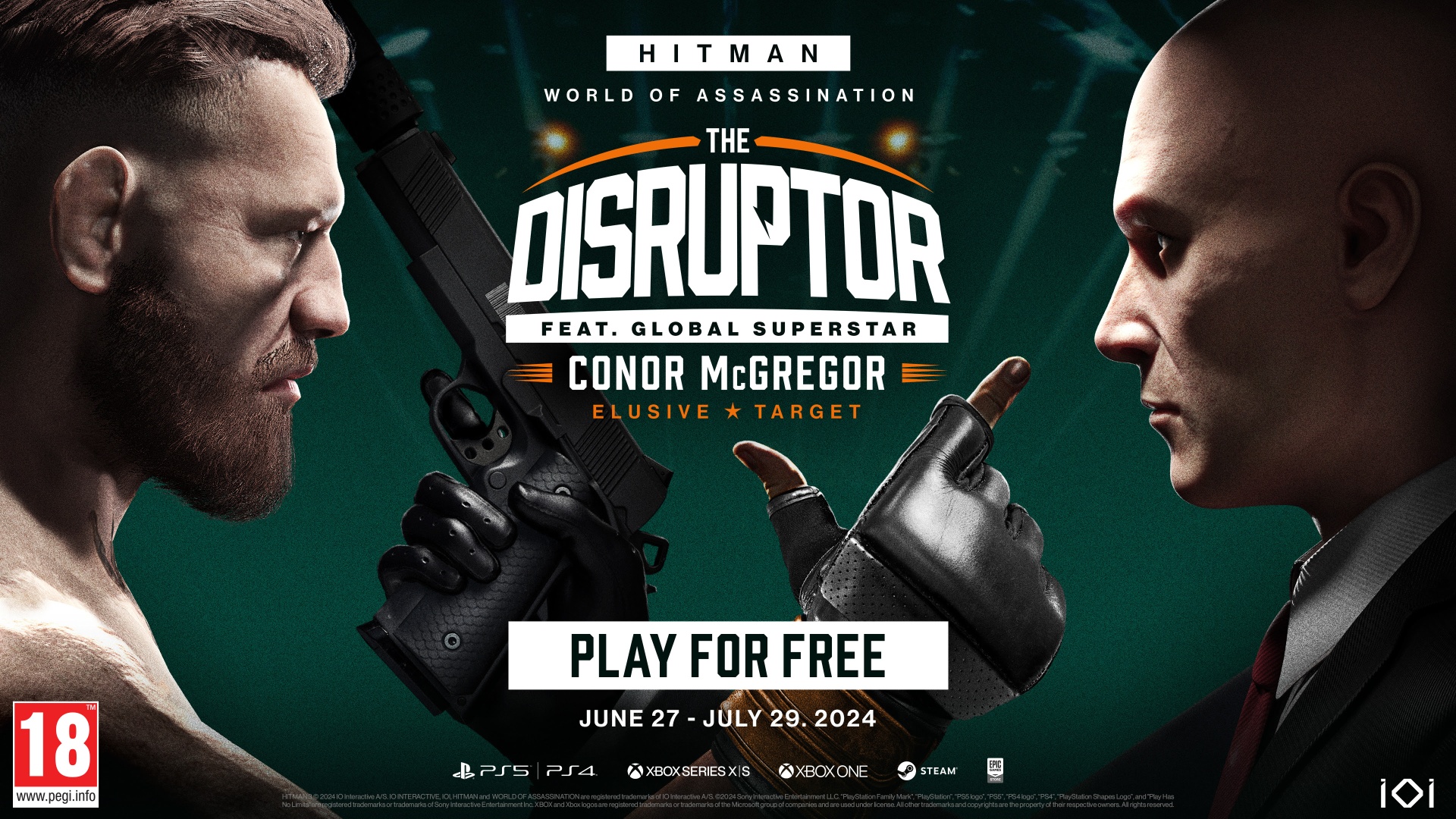 Conor McGregor lett a Hitman: World Of Assassination új célpontja