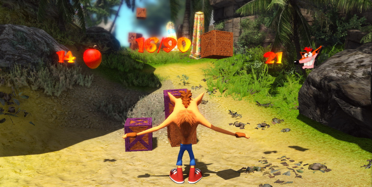 Crash Bandicoot – Cry Engine 2: A látvány magáért beszél