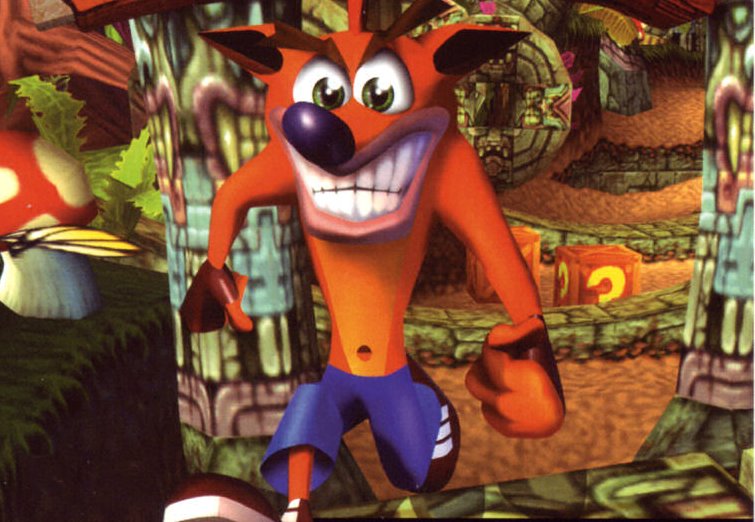 Crash Bandicoot annak idején a PlayStation kabalai posztjára pályázott