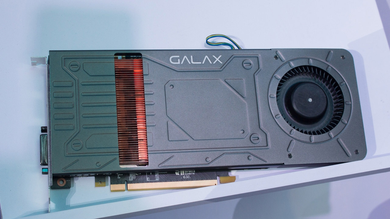 Csak egy helyet foglal a GALAX GTX 1070-es újdonsága