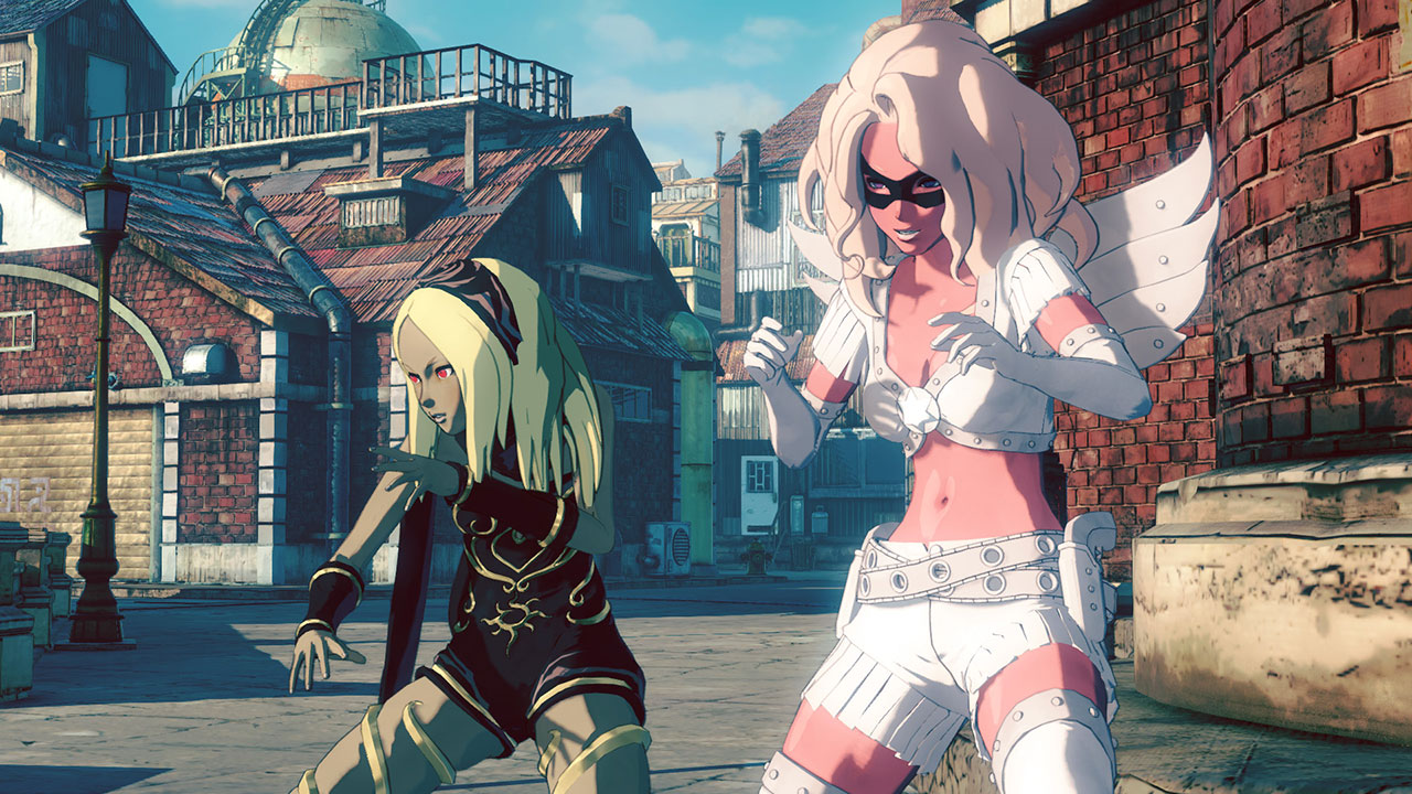 Csinos Gravity Rush 2 szobrok a láthatáron