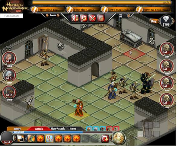 D&D a Facebook-on: Heroes of Neverwinter