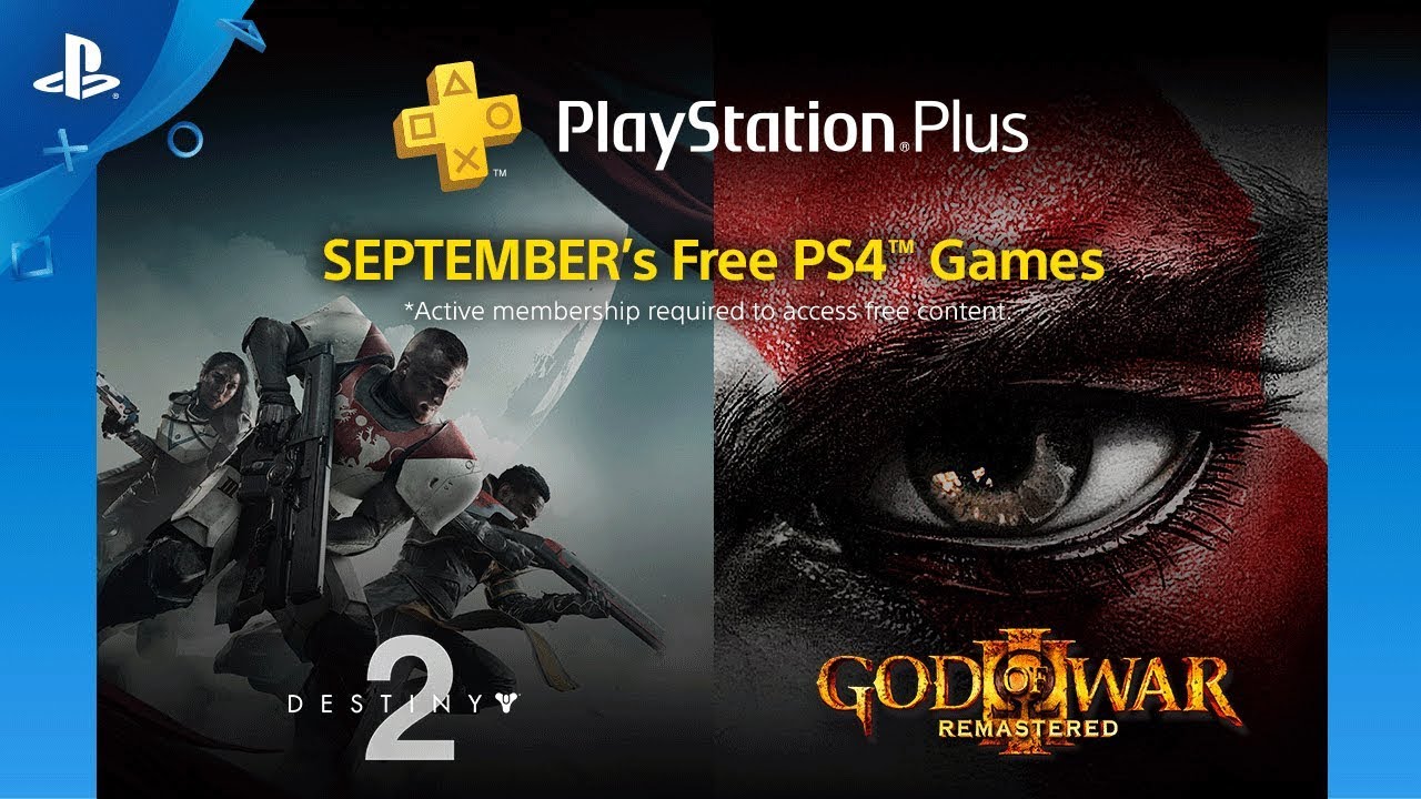 Destiny 2 és God of War III Remastered a PS Plus szeptemberi ingyenes játékai között