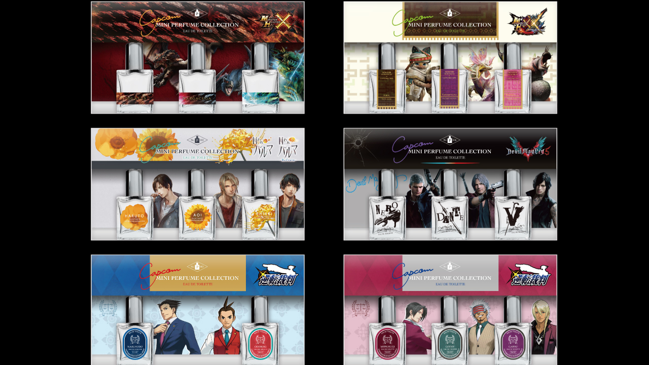 Devil May Cry és Monster Hunter parfümökkel újít a Capcom