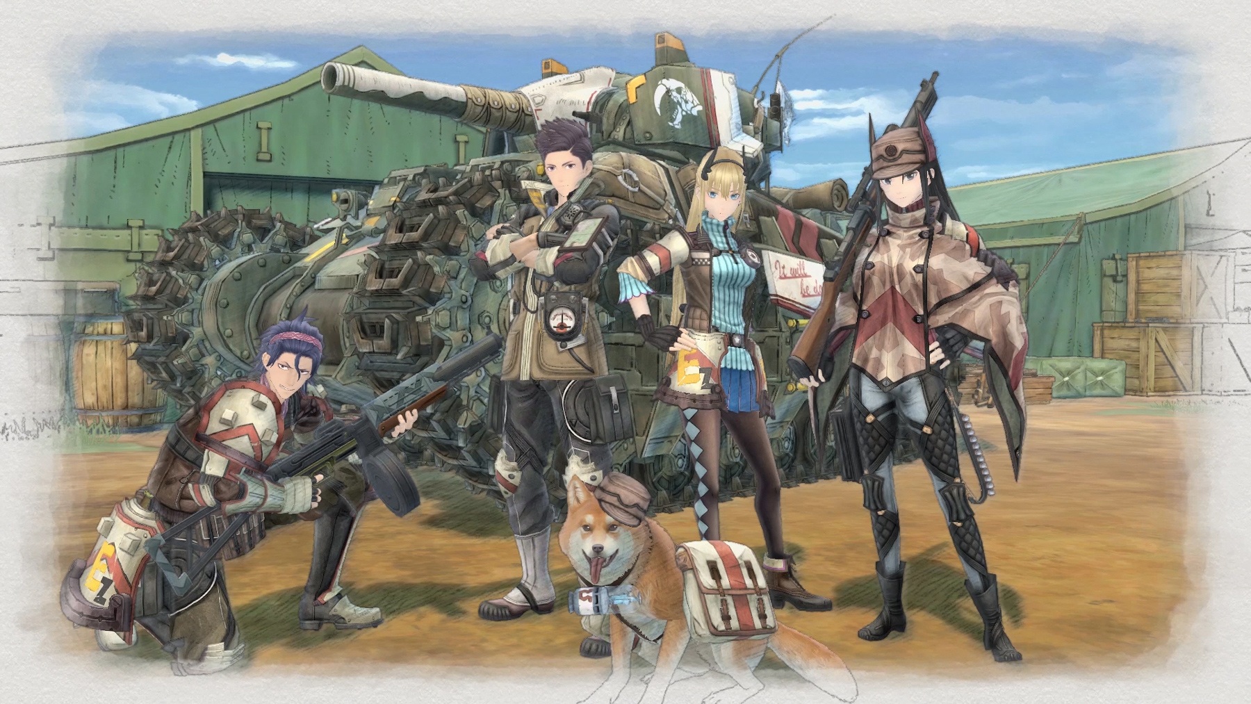 Ebben a sorrendben érkeznek majd a Valkyria Chronicles 4 letölthető tartalmai