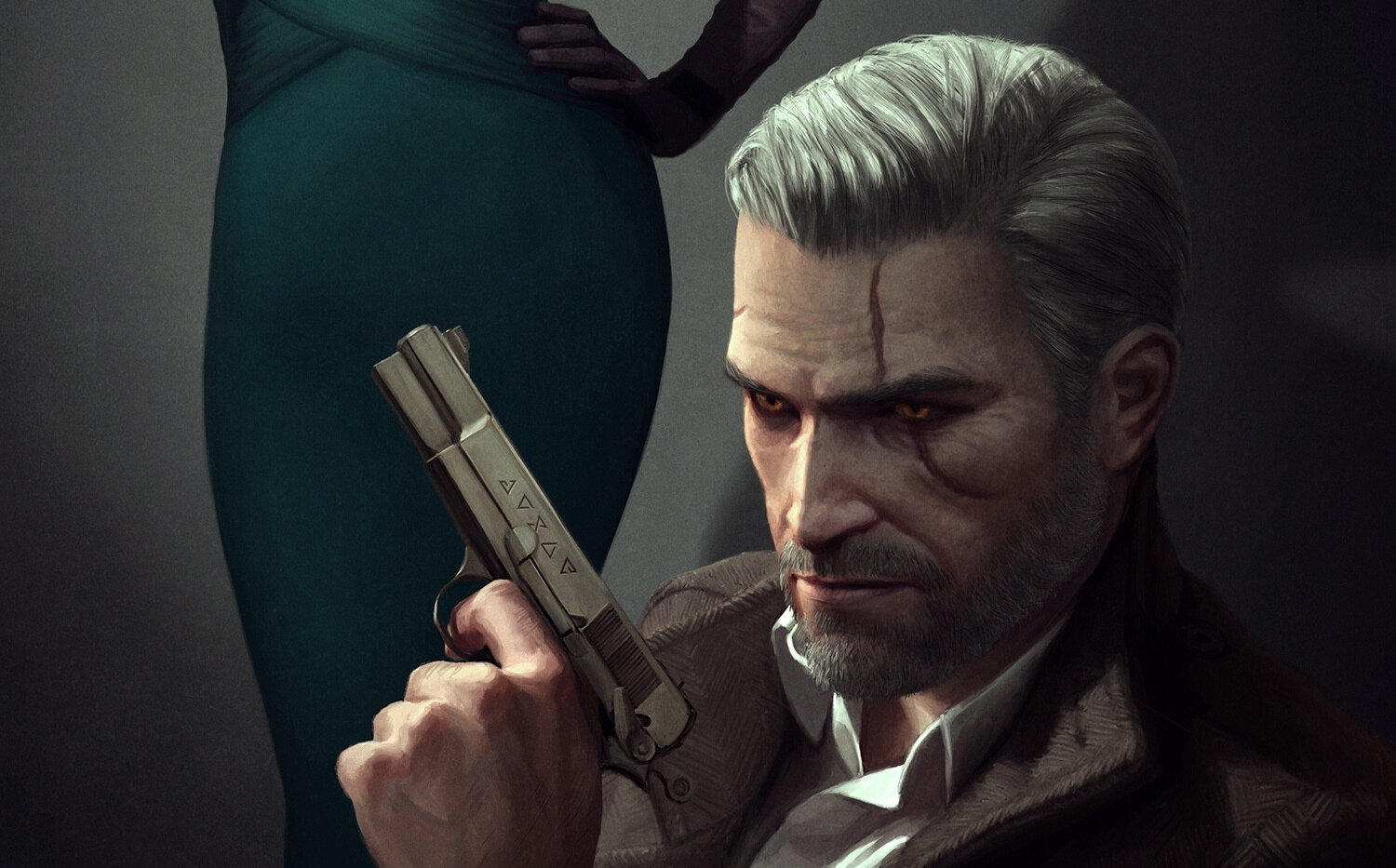 Egészen zseniálisak lennének egy modern noir detektív thrillerben is a The Witcher 3 szereplői