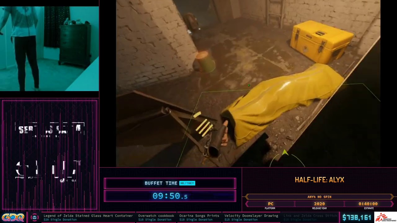 Egy durvább tornaórával is felér az, amit ez a Half-Life: Alyx speedrunner művel!
