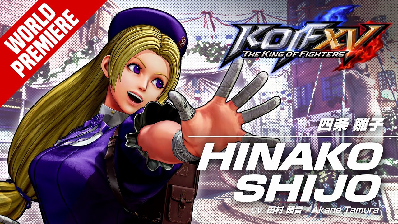 Egy hét múlva Hinako Shijóval bővül a The King of Fighters XV