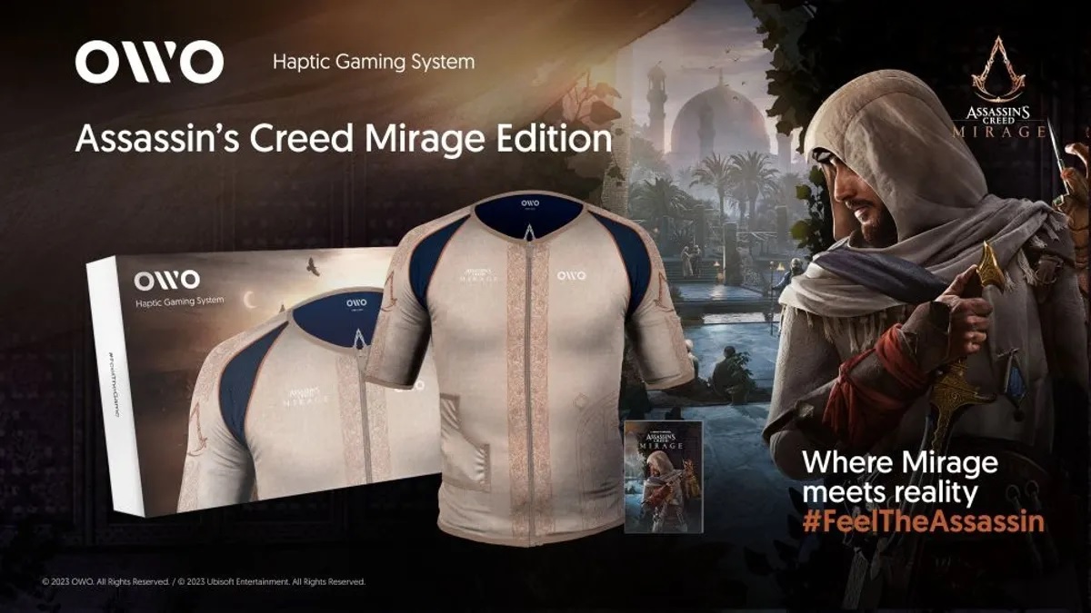 Egy olyan felsőt vehetünk az Assassin's Creed Mirage-hoz, amiben érezhetjük majd a főhős sérüléseit
