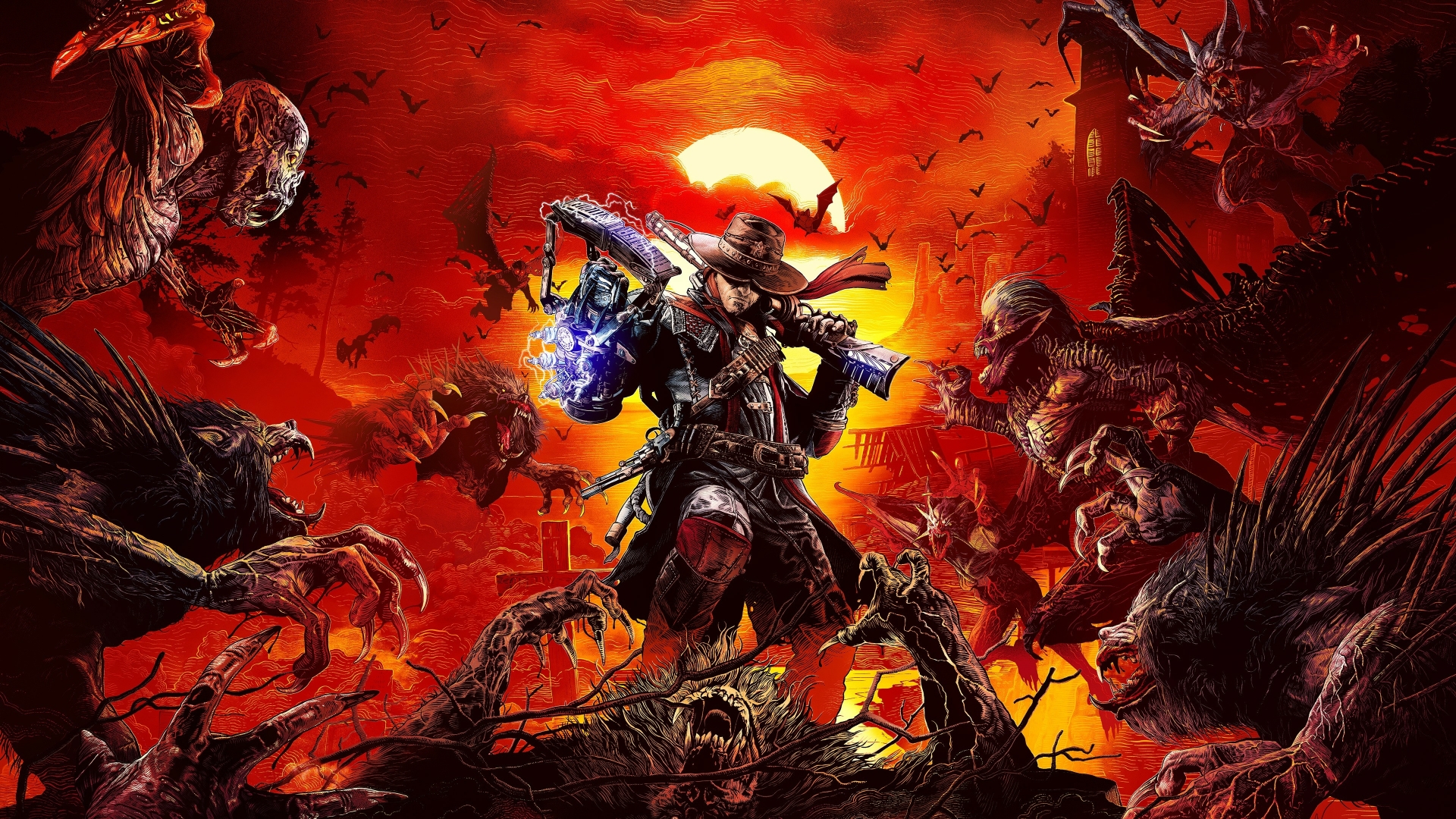 Egy picit később fog érkezni a vadnyugati vámpírvadász kaland, az Evil West