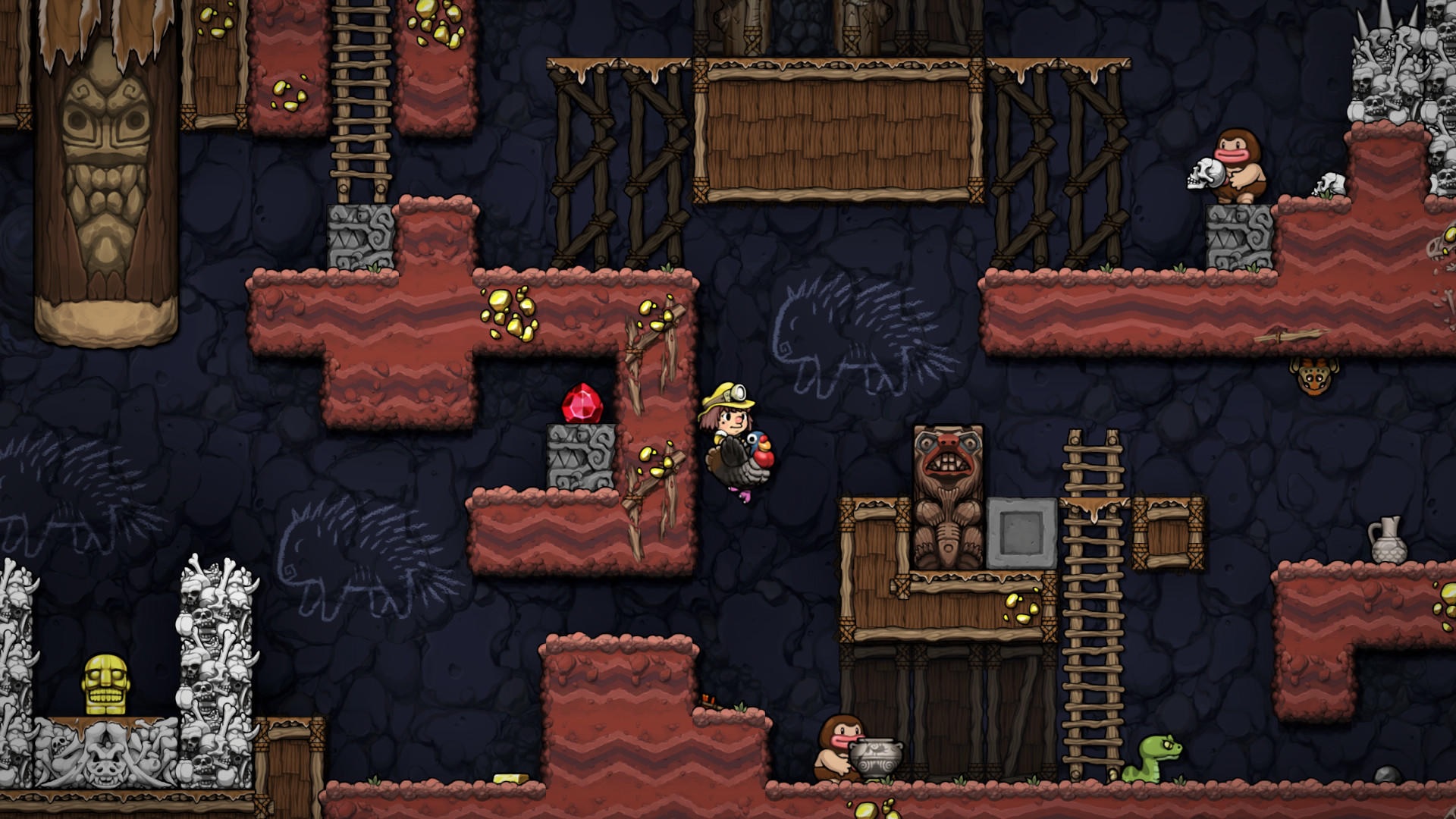 Egy speedrunner kevesebb mint 3 perc alatt végigjátszotta a Spelunky 2-t