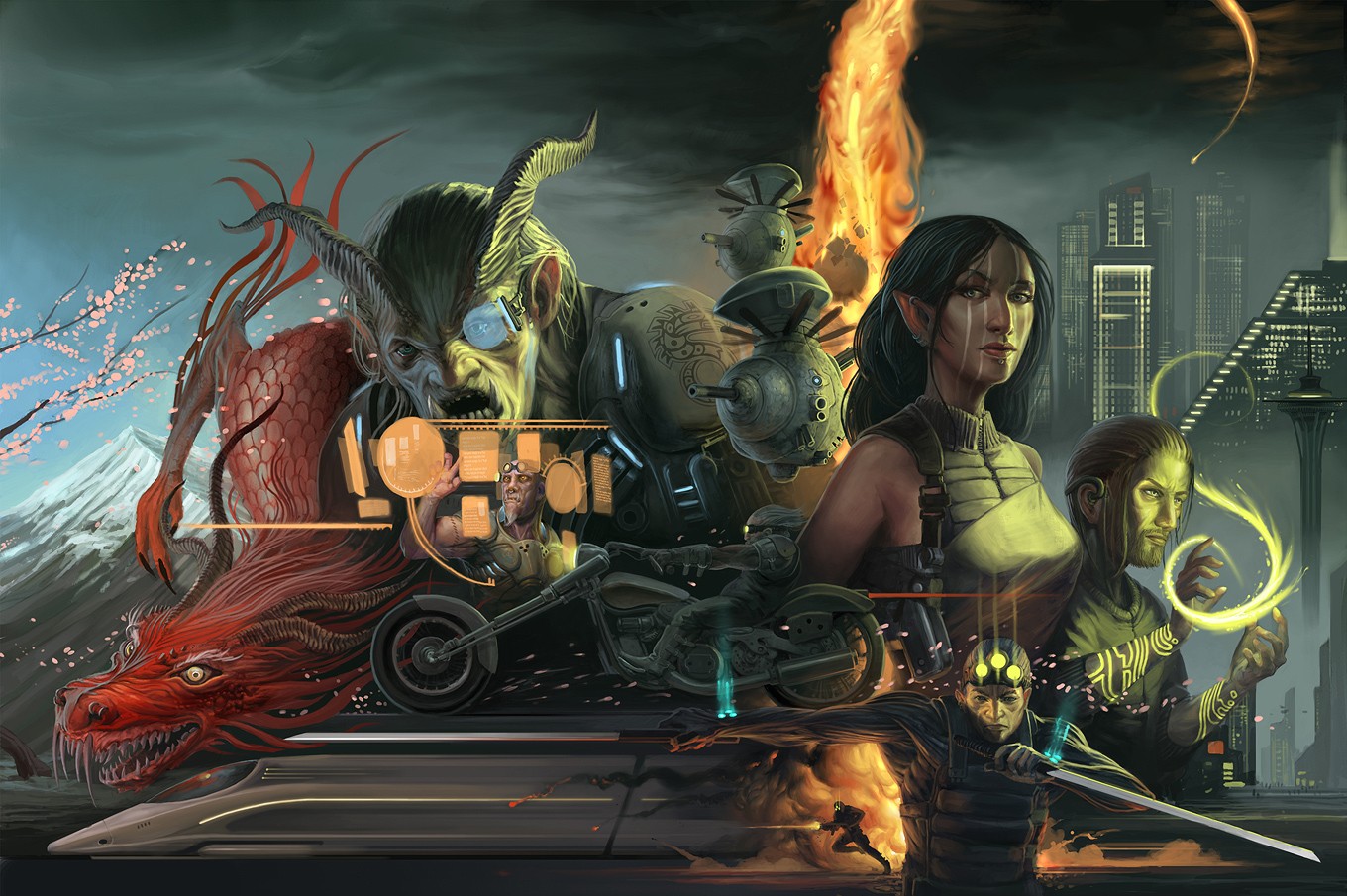 Egy új Shadowrun készül a Cliffhanger műhelyében