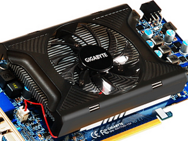 Egyedi hűtéssel szerelt Radeon HD 4770-es gyorsító a Gigabyte-tól