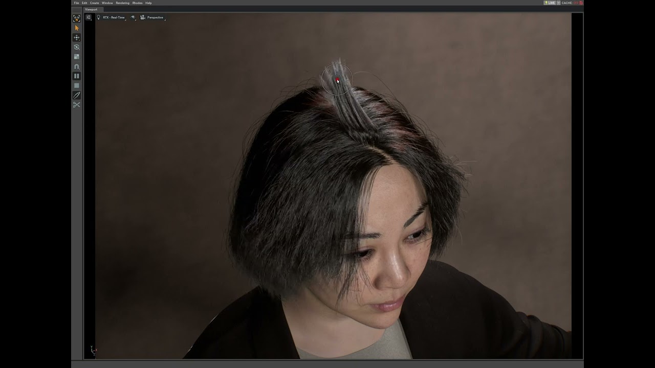 Egyenesen elképesztő hajszimulációt prezentált az Nvidia