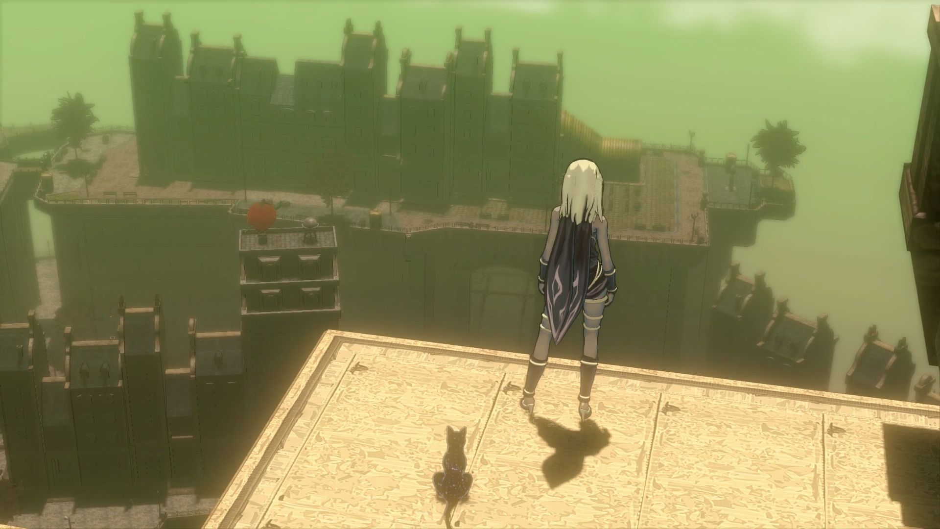 Egymás mellett PlayStation 4-en és Vitán a Gravity Rush Remastered