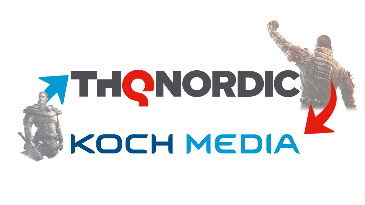 Elcserélt néhány nagyobb címet a THQ Nordic és a Koch Media