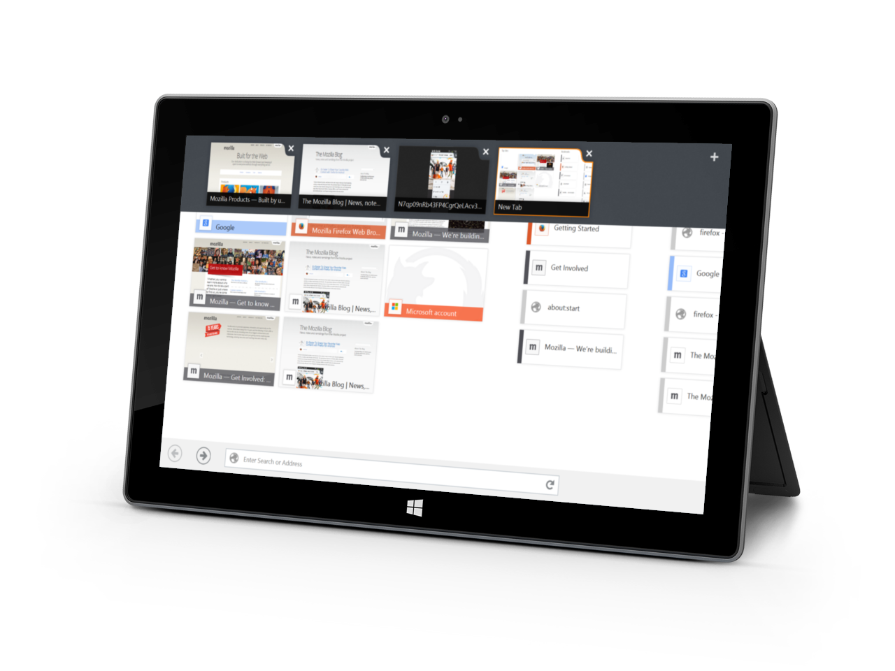 Elérhető a Firefox Windows 8 Touch Beta böngésző