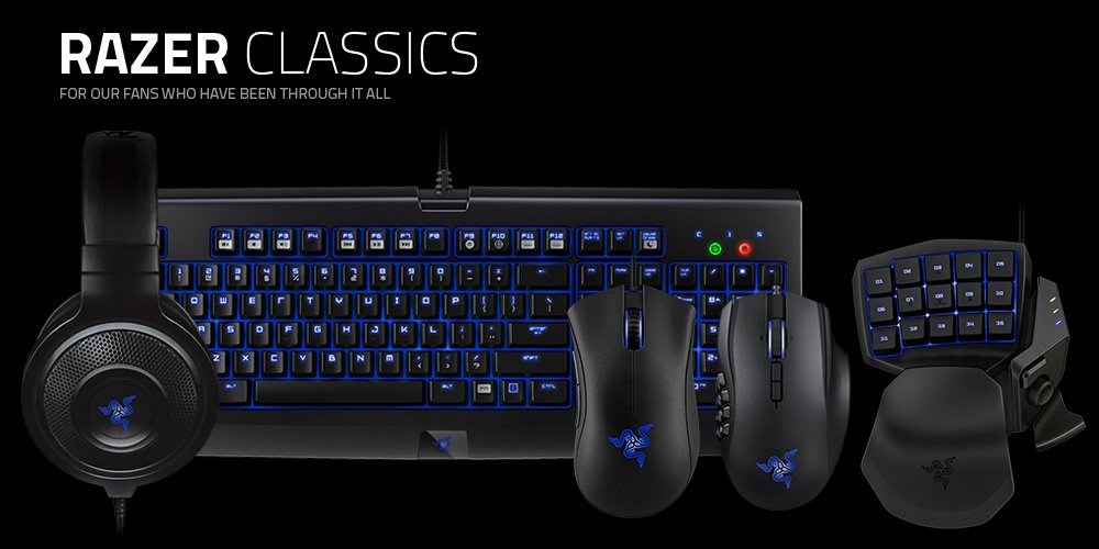 Elérhető a limitált kiadású Razer Classic sorozat
