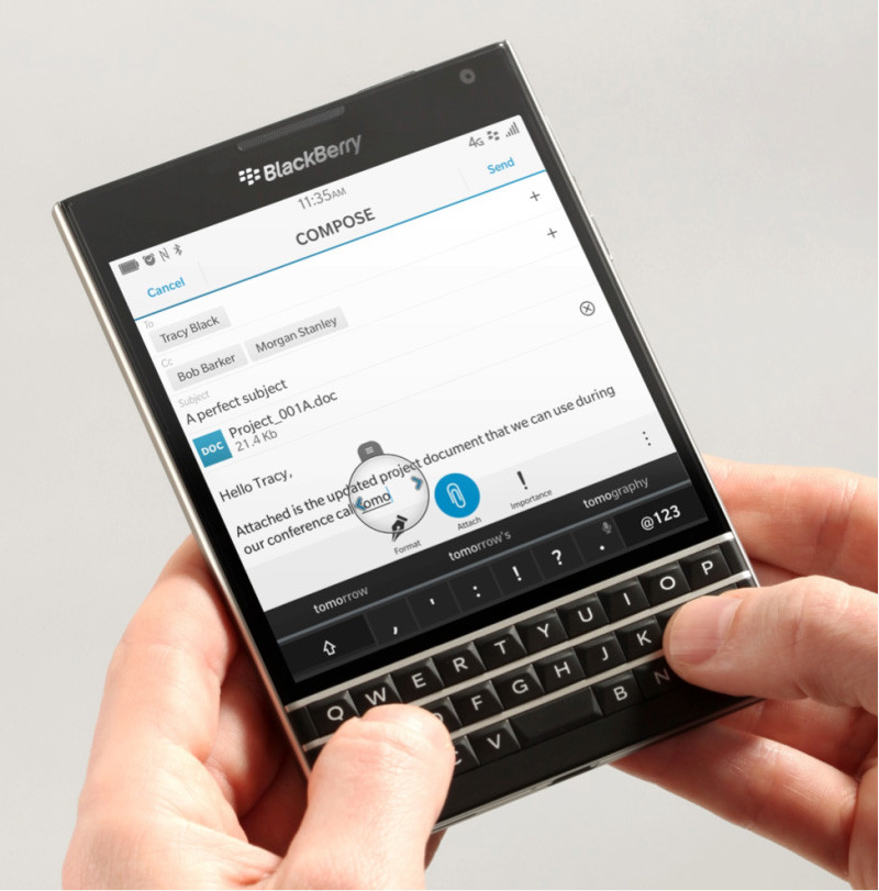 Elfogytak az első BlackBerry Passport készletek
