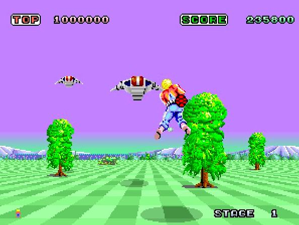 Elkészülhet a Space Harrier 4D?
