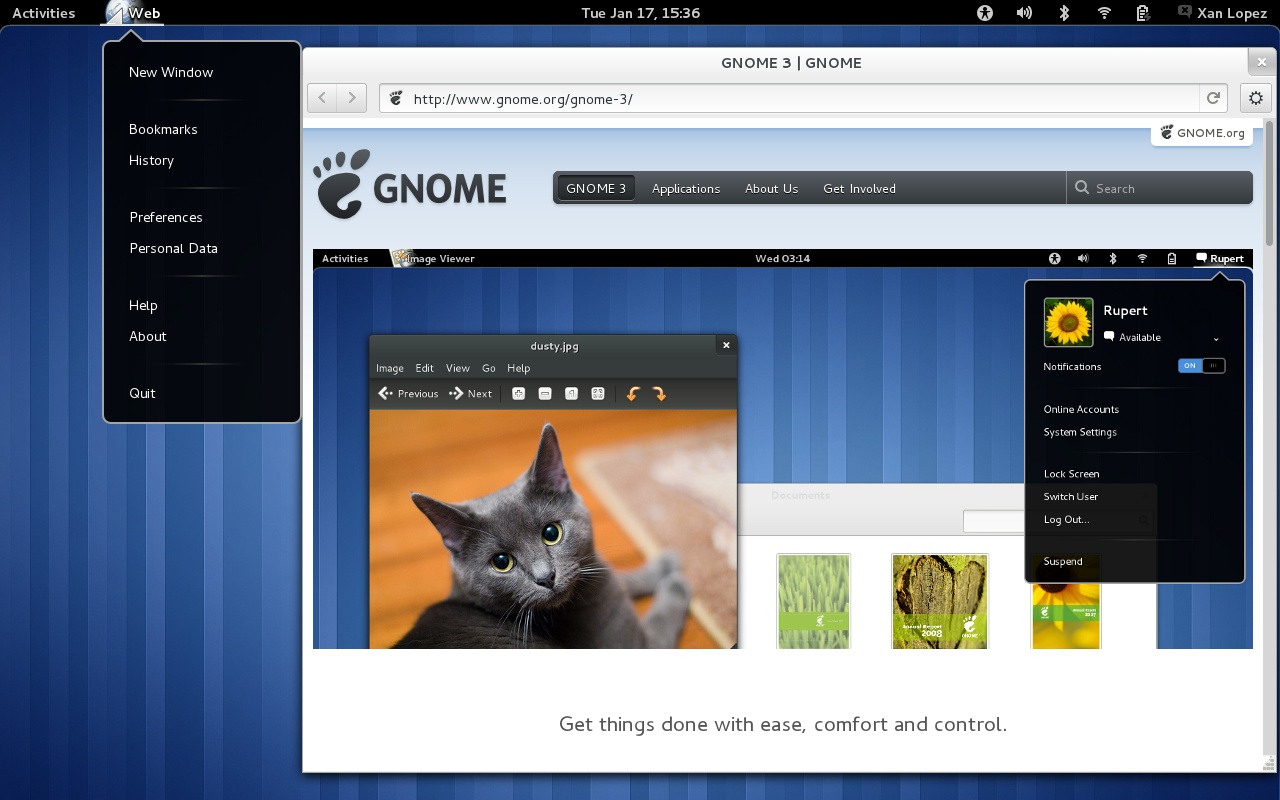 Elkészült a GNOME 3.4 végleges változata