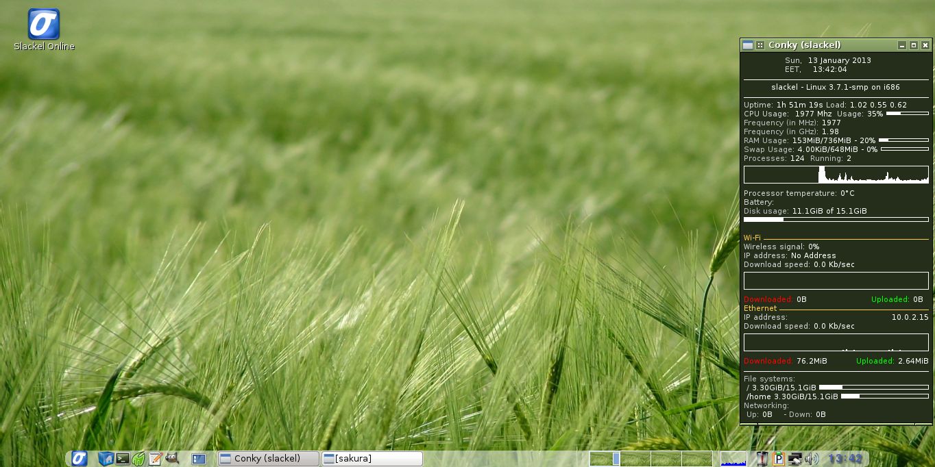 Elkészült a Slackel Openbox legfrissebb kiadása