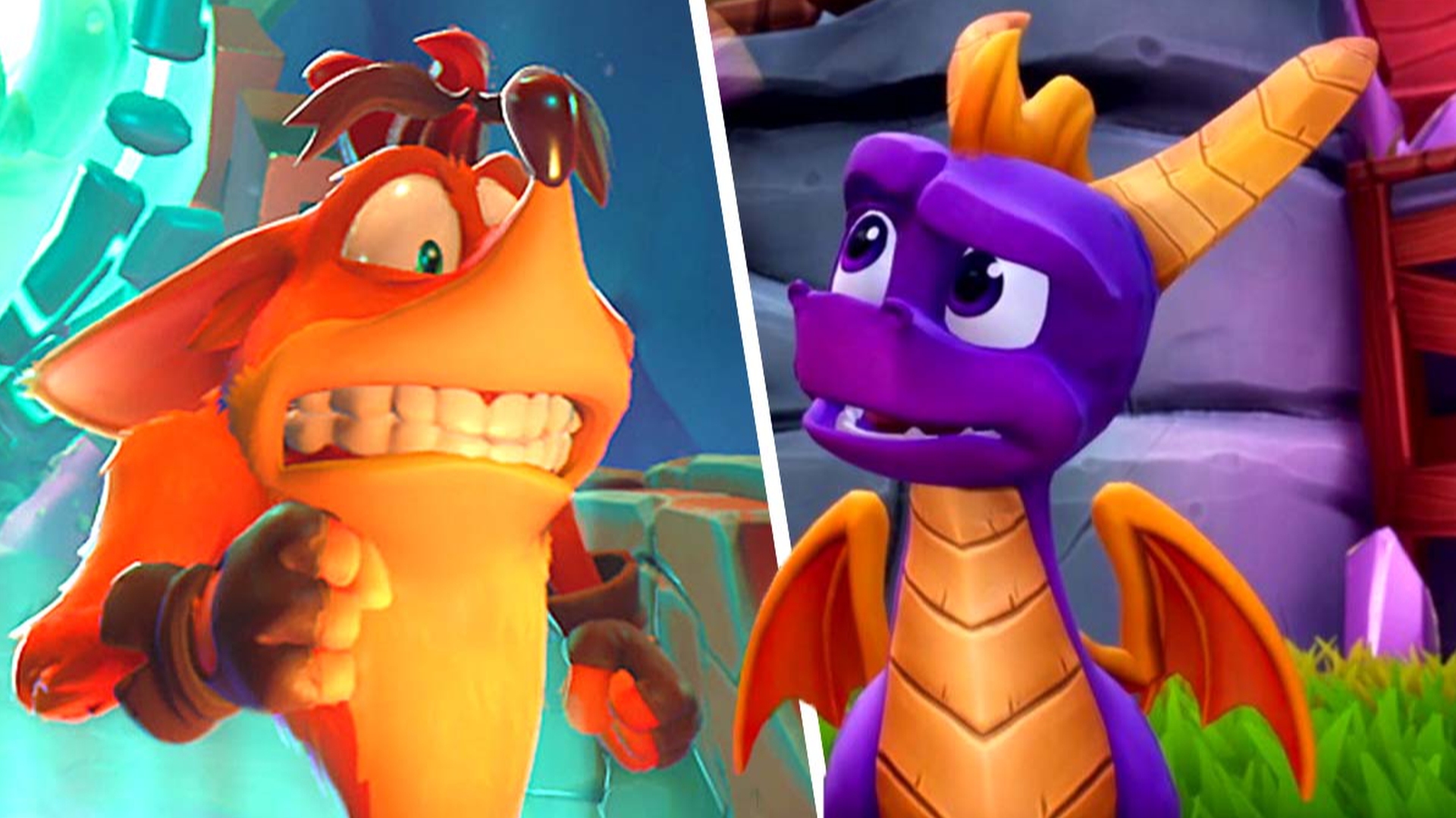 Előkerült egy soha ki nem adott Crash vs. Spyro versenyzős játék