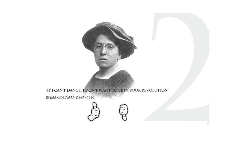 Emma Goldman a Lionhead Studios teaser oldalán