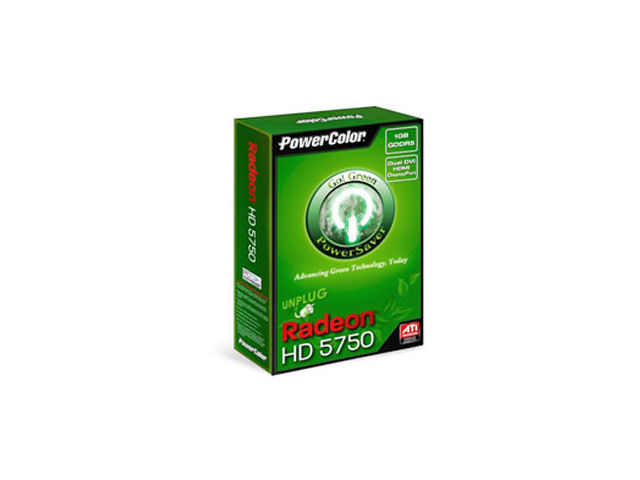Energiatakarékos Radeon HD 5750 a PowerColor kínálatában