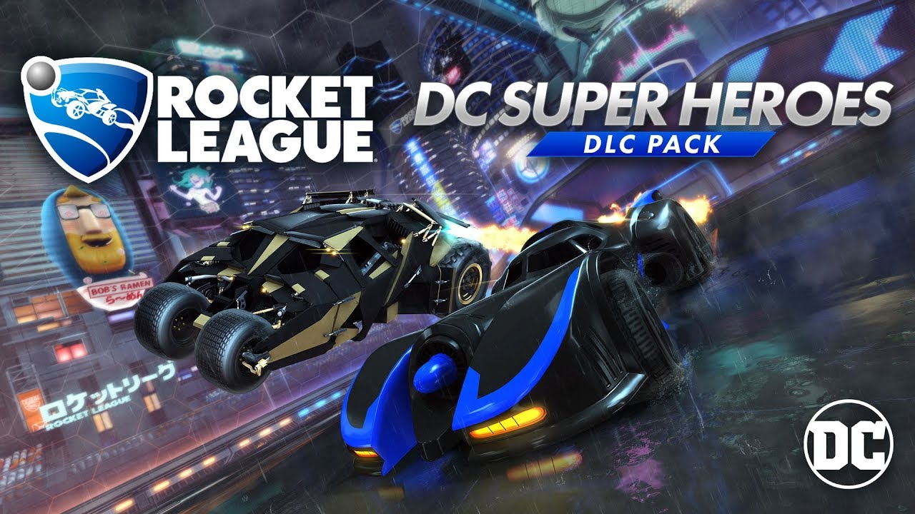 Érkezik a Batmobile a Rocket League-ba