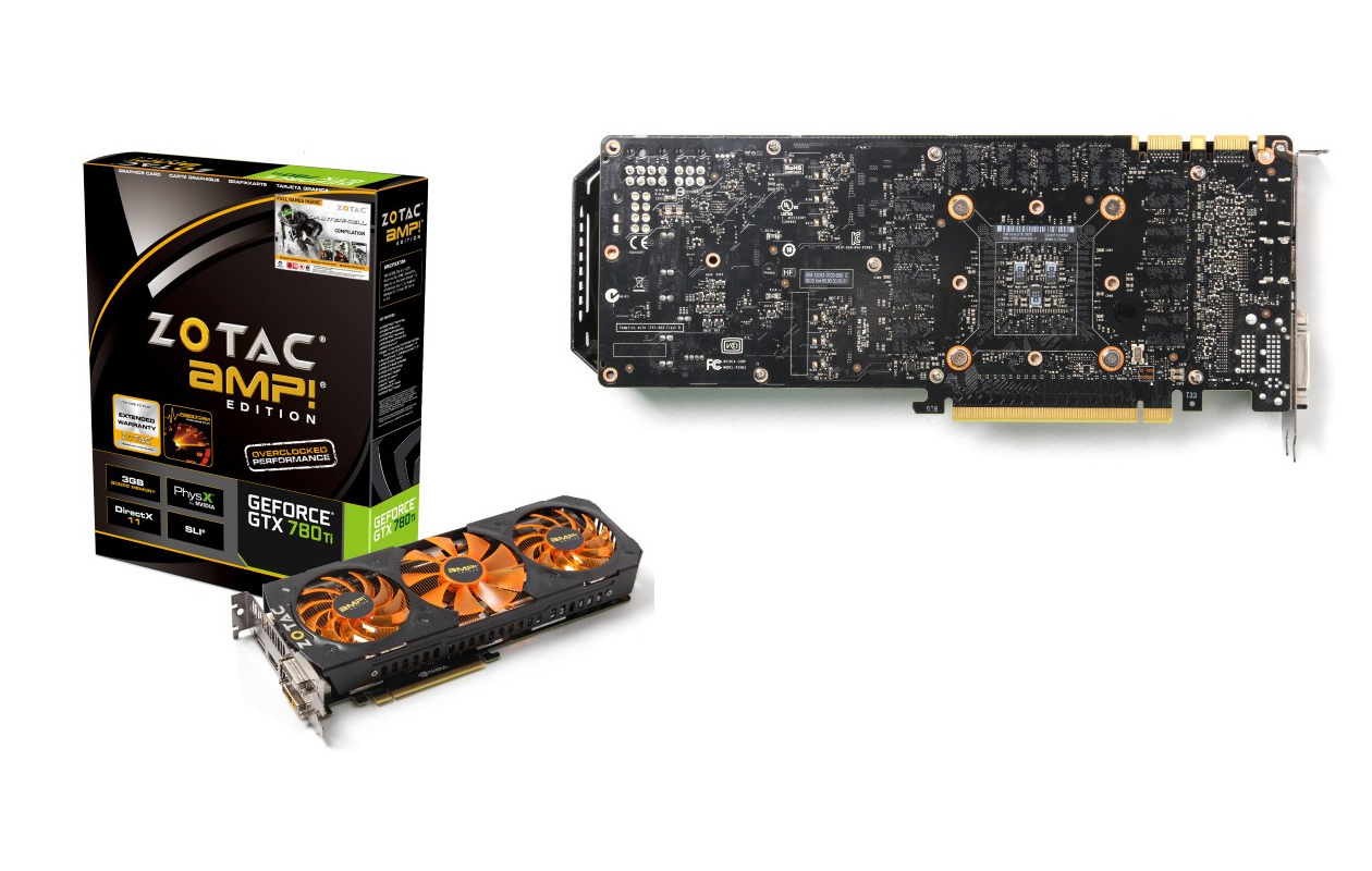 Érkezik a ZOTAC GeForce GTX 780 Ti AMP! Edition