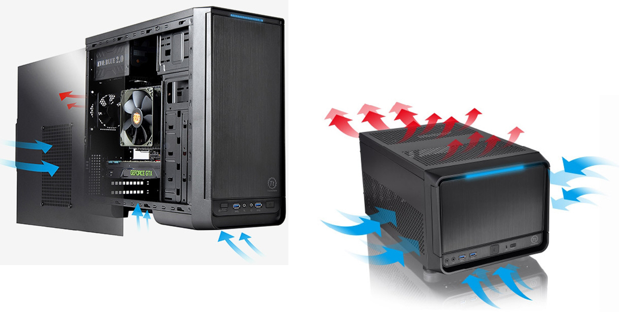 Érkeznek a Thermaltake Urban S1 Micro és Urban SD1 Micro házak