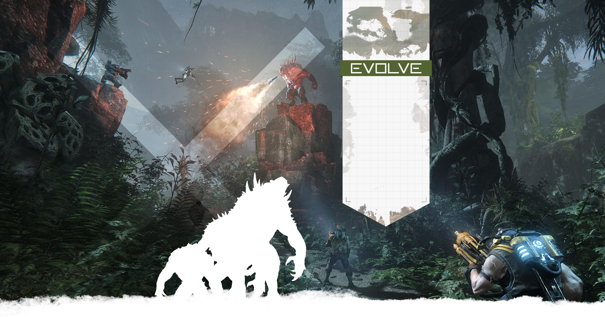Evolve címmel a Turtle Rock Studios új alkotását leplezte le a GameInformer