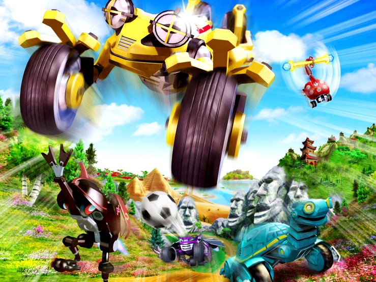 Excitebots: Trick Racing: Béka tempó