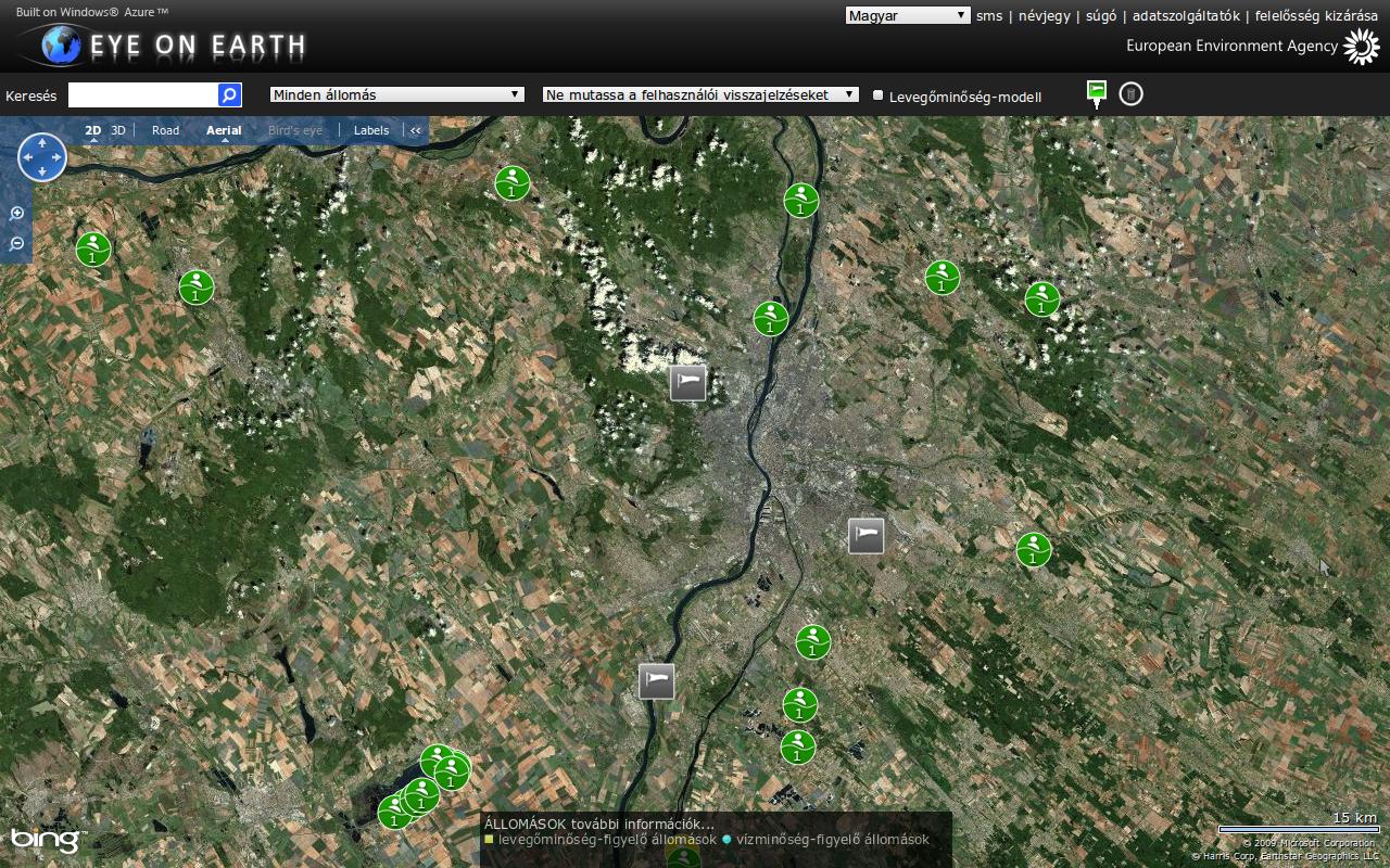 Eye On Earth: mennyire szennyezett a környezeted?