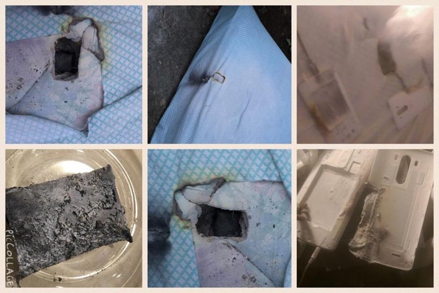 Ezúttal egy LG G3 pukkant egy nagyot