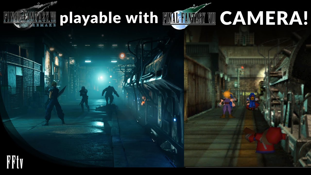 Ezzel a moddal a klasszikus kameranézetben élhetjük át a Final Fantasy VII Remake-et