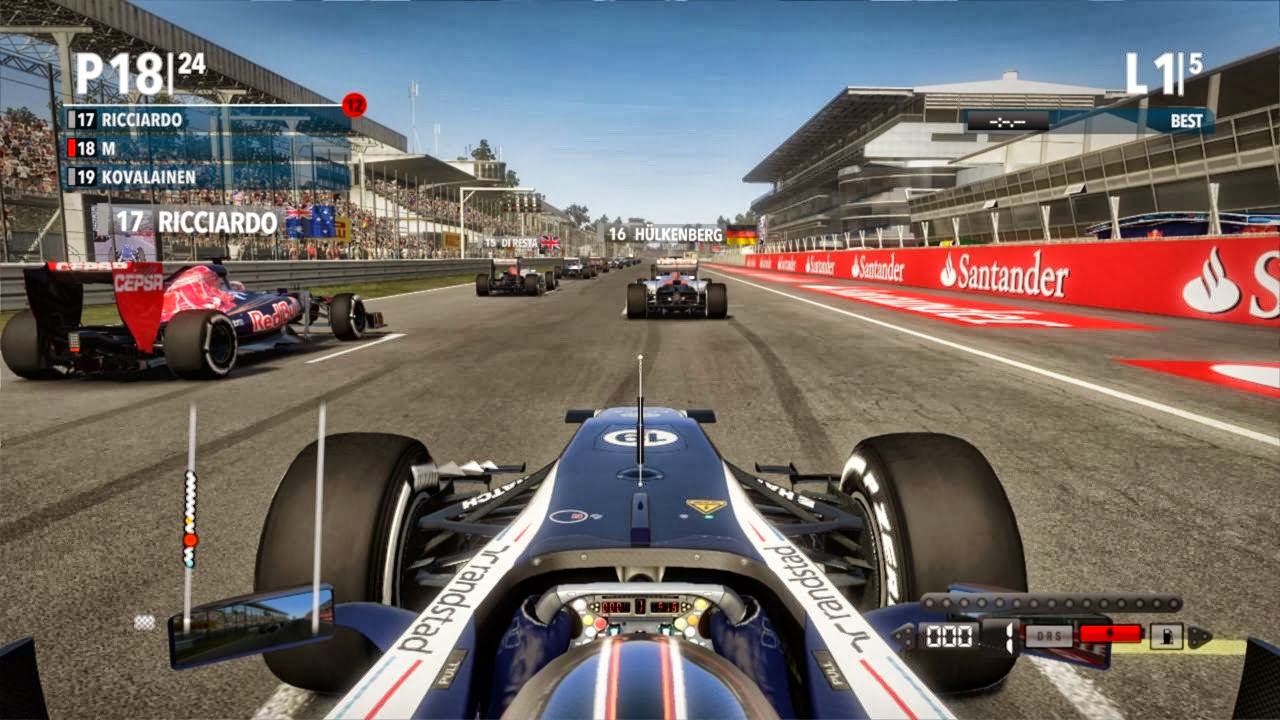 F1 2014: Körözz egyet Hülkenberggel!
