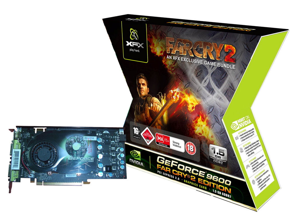 Far Cry 2 erősítés: Megérkezett az XFX GeForce 9600 Far Cry 2 Edition
