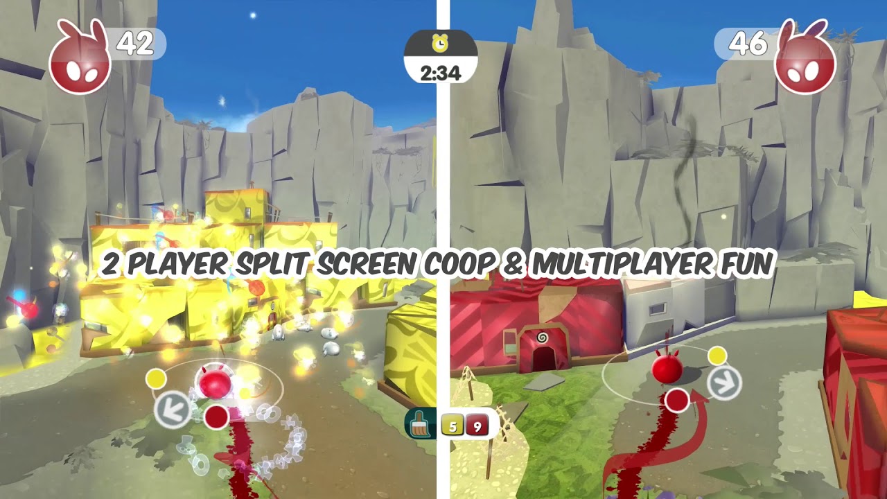 Februárban a de Blob 2 is megérkezik PS4-re és Xbox One-ra