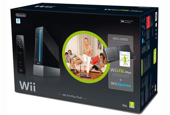 Fekete Wii Fit Plus bunlde csomag érkezik Európába