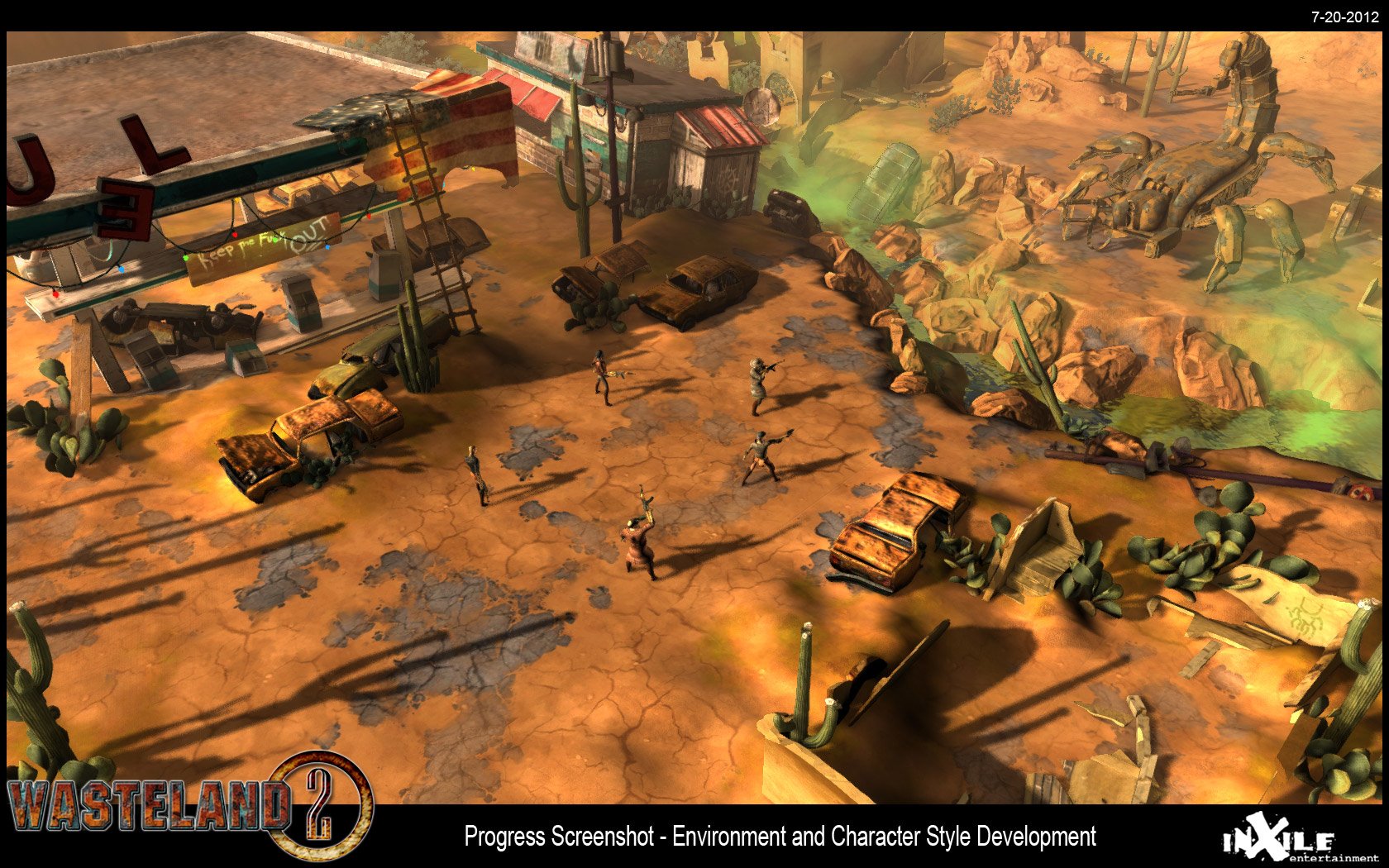 Felbukkant az első Wasteland 2 screenshot