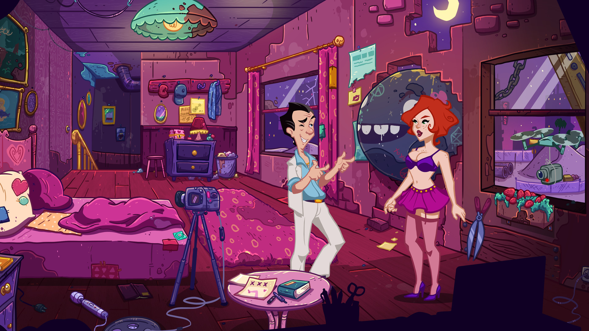 Félresikerült a Valentin-nap? Vigasztalódj ingyenes Leisure Suit Larry kalandjátékokkal!