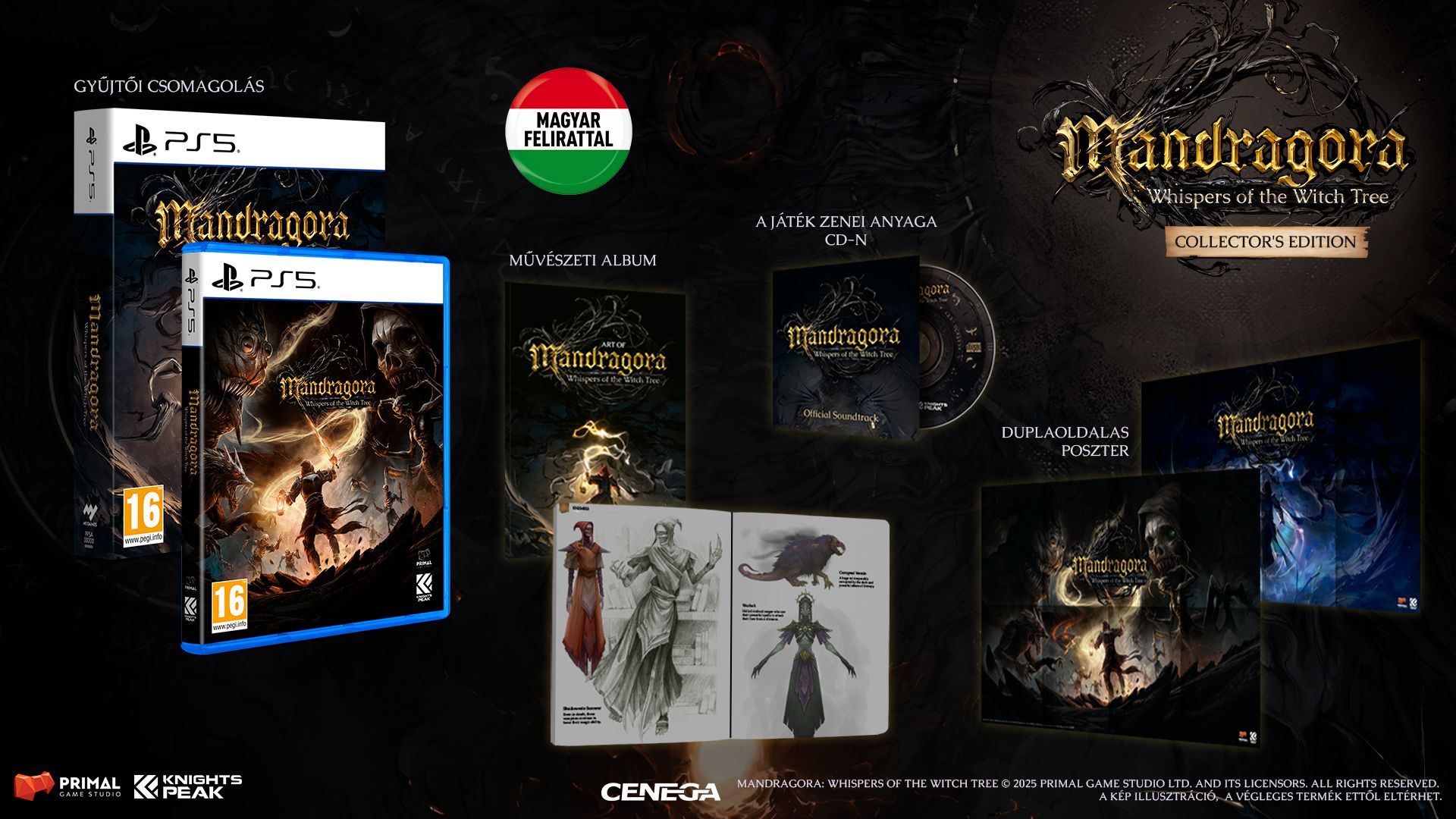 Fizikai kiadást is kap a magyar fejlesztésű Mandragora: Whispers of the Witch Tree