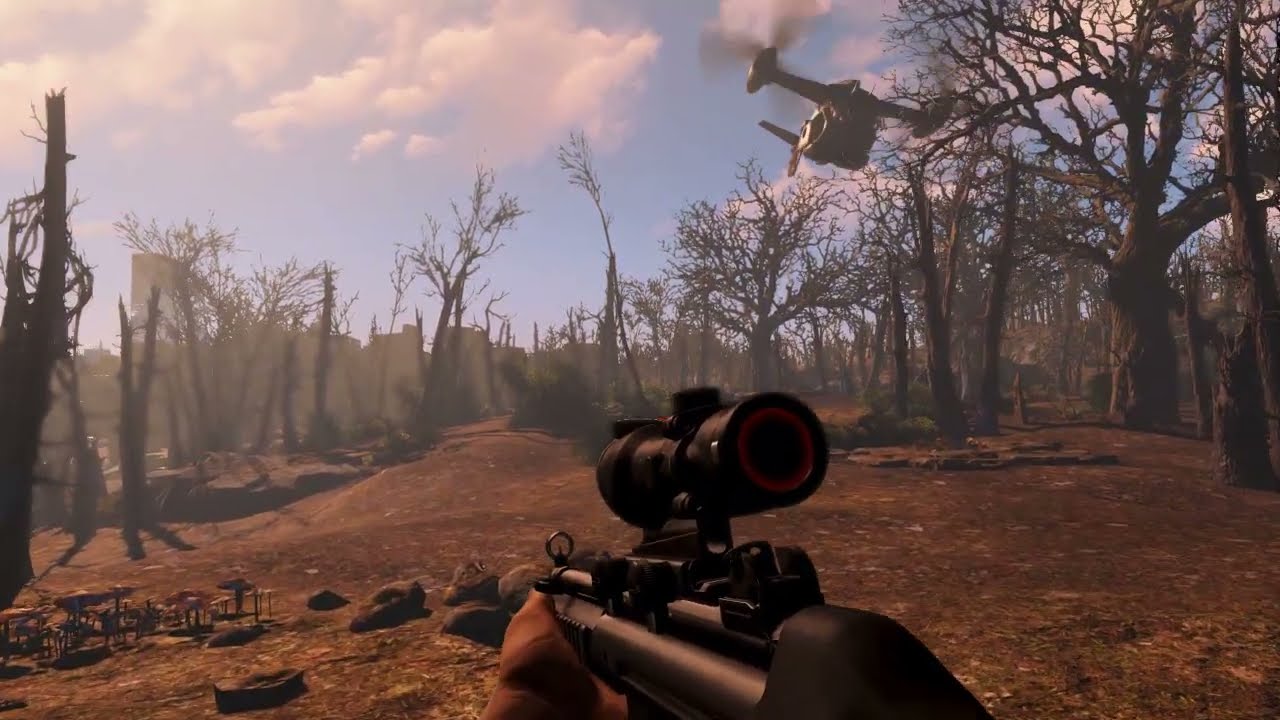 FPS akciójátékot varázsol a Fallout 4-ből az Obscurum IV: Statesec mod