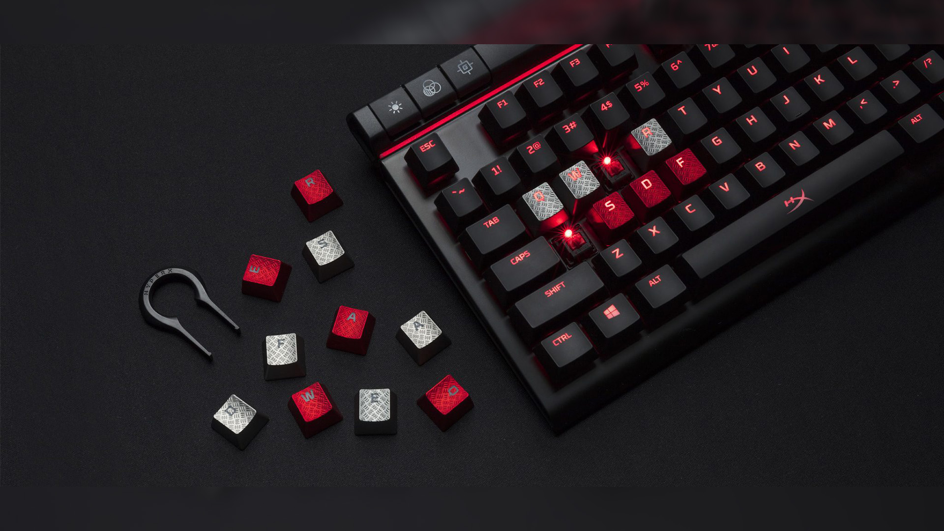 FPS és MOBA billentyűcsomagot mutatott be a HyperX