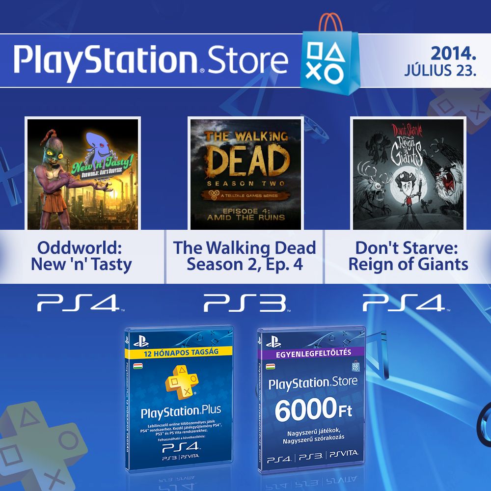 Frissült a PS Store (2014-07-23)