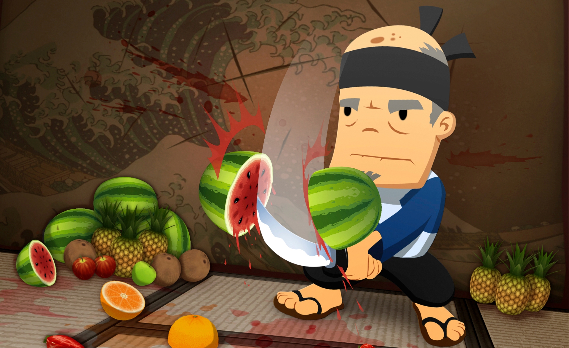 Fruit Ninja Kinect 2: Jövő hónapban Xbox One-on is lehetünk gyümölcsnindzsák