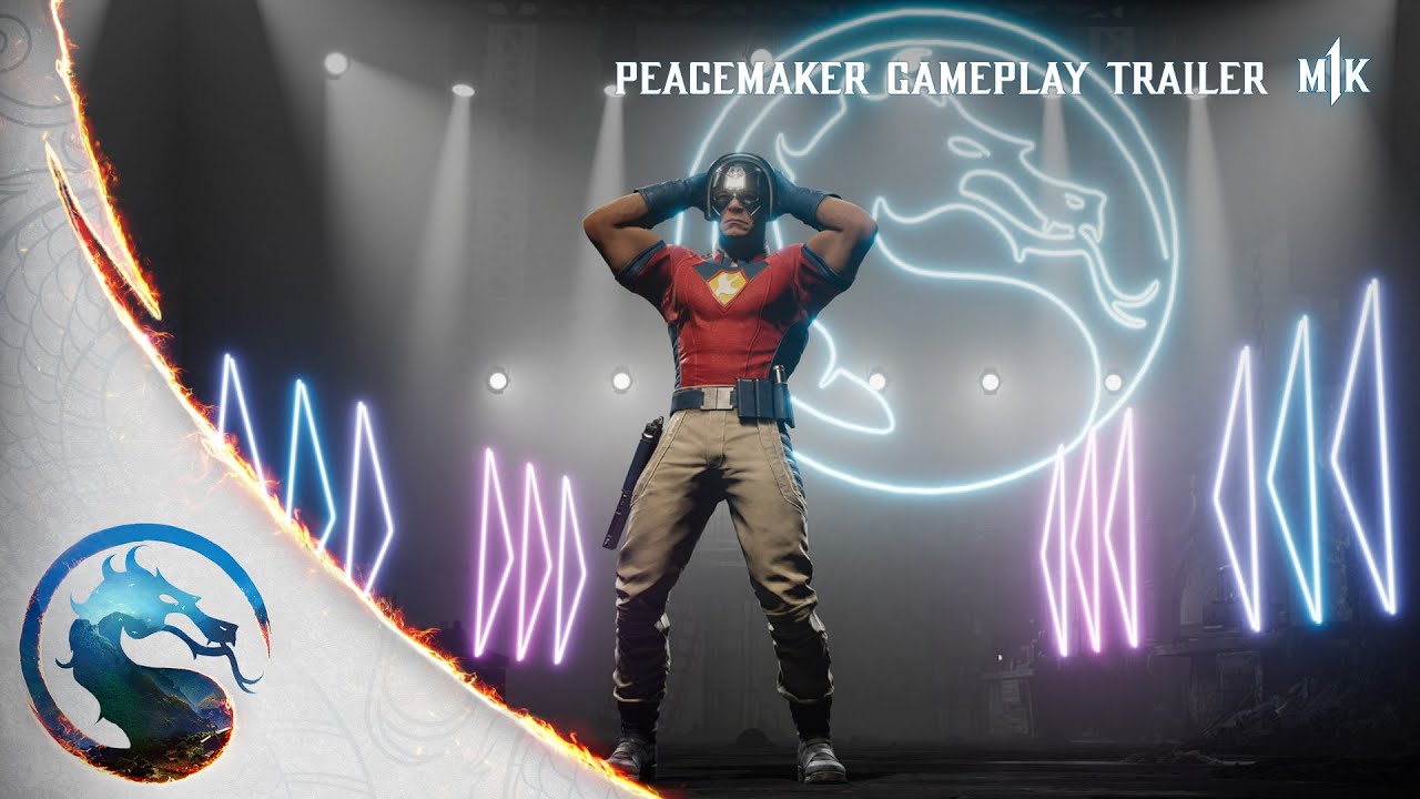 Gameplay traileren Peacemaker, a Mortal Kombat 1 következő harcosa