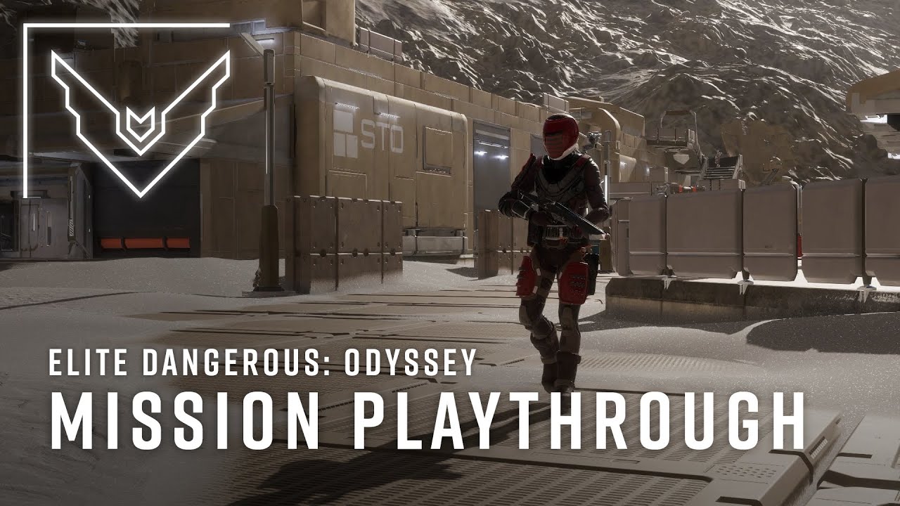 Gameplay videón az Elite Dangerous: Odyssey expanzió